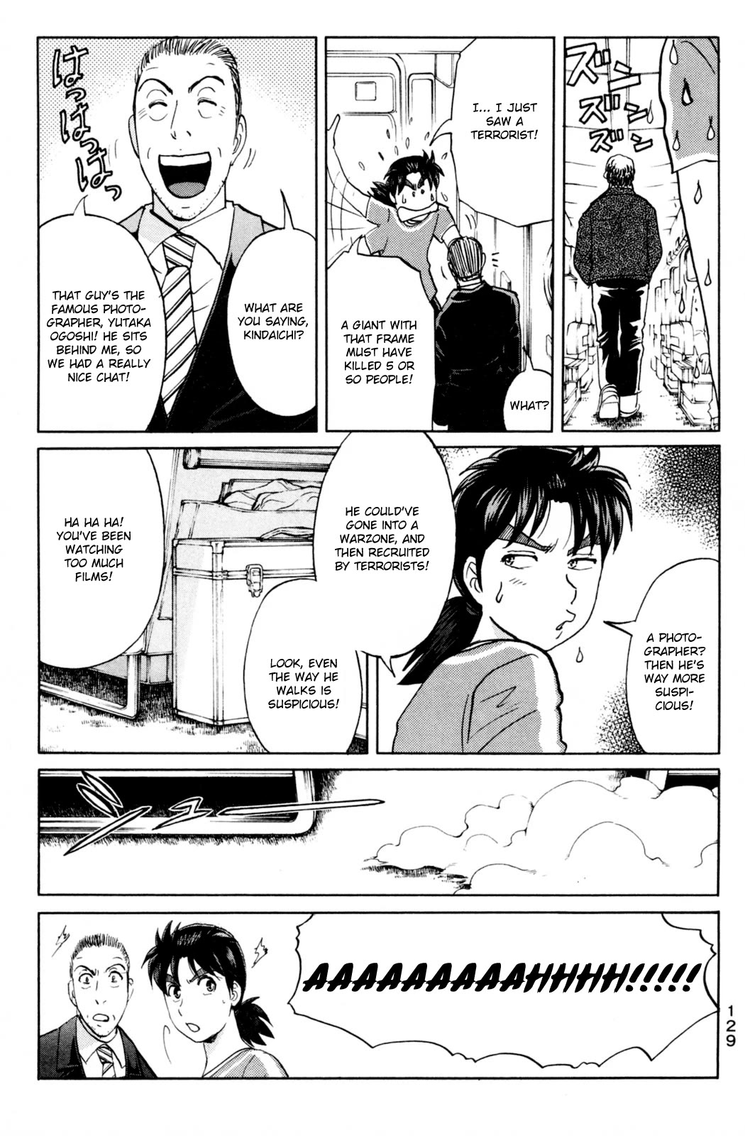 Kindaichi Shounen no Jikenbo: Vanpaia Densetsu Satsujin Jiken Chapter 97 page 13 - Chapter 97: Murder at 10,000 Metres 1