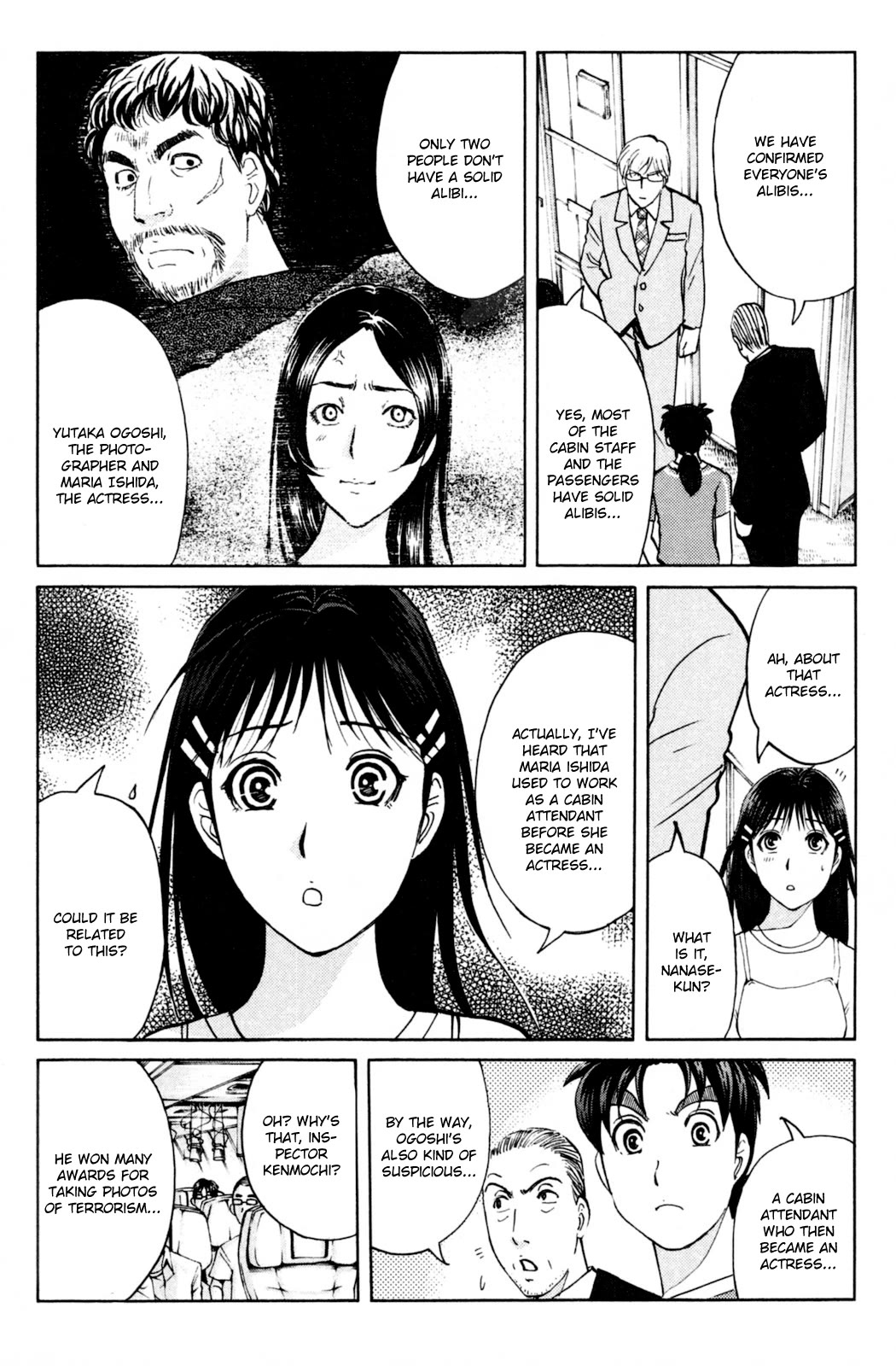 Kindaichi Shounen no Jikenbo: Vanpaia Densetsu Satsujin Jiken Chapter 98 page 15 - Chapter 98: Murder at 10,000 Metres 2