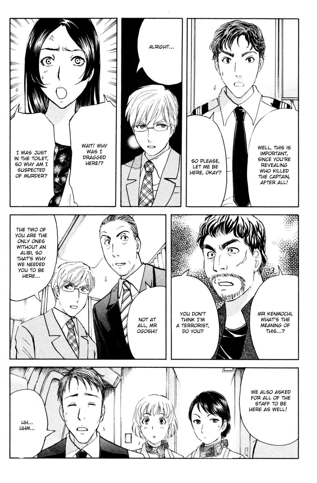 Kindaichi Shounen no Jikenbo: Vanpaia Densetsu Satsujin Jiken Chapter 98 page 21 - Chapter 98: Murder at 10,000 Metres 2
