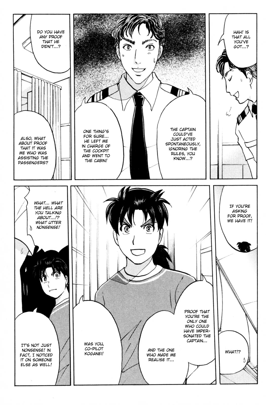 Kindaichi Shounen no Jikenbo: Vanpaia Densetsu Satsujin Jiken Chapter 99 page 13 - Chapter 99: Murder at 10,000 Metres 3
