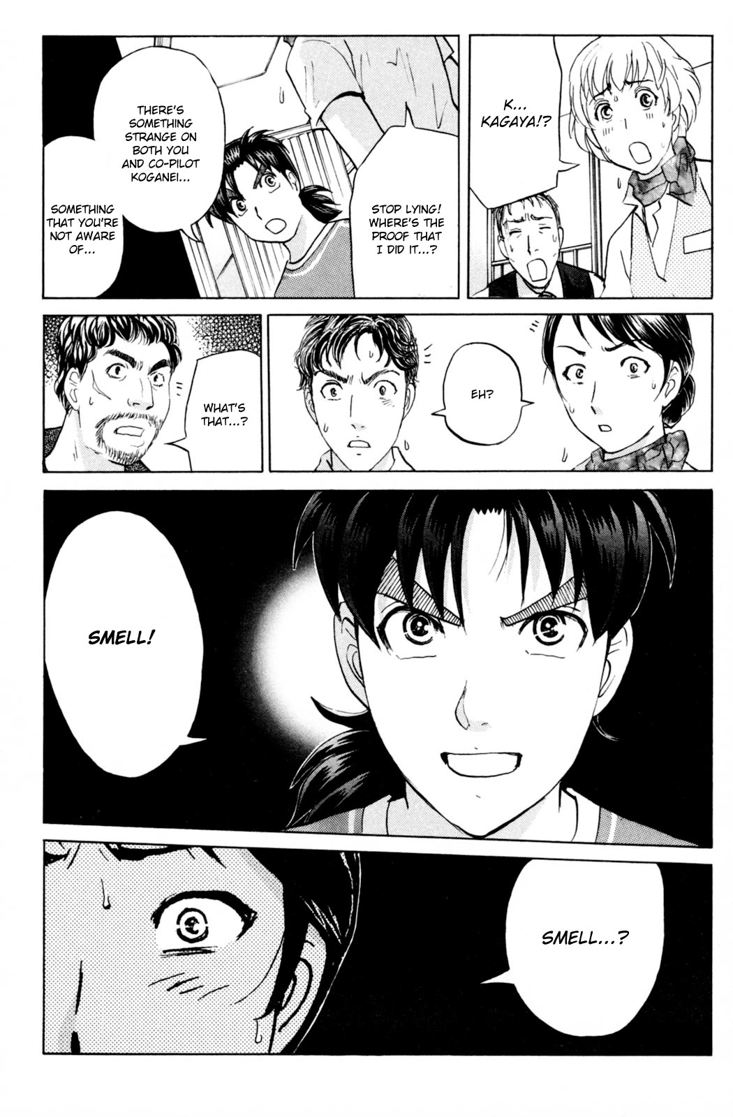 Kindaichi Shounen no Jikenbo: Vanpaia Densetsu Satsujin Jiken Chapter 99 page 15 - Chapter 99: Murder at 10,000 Metres 3