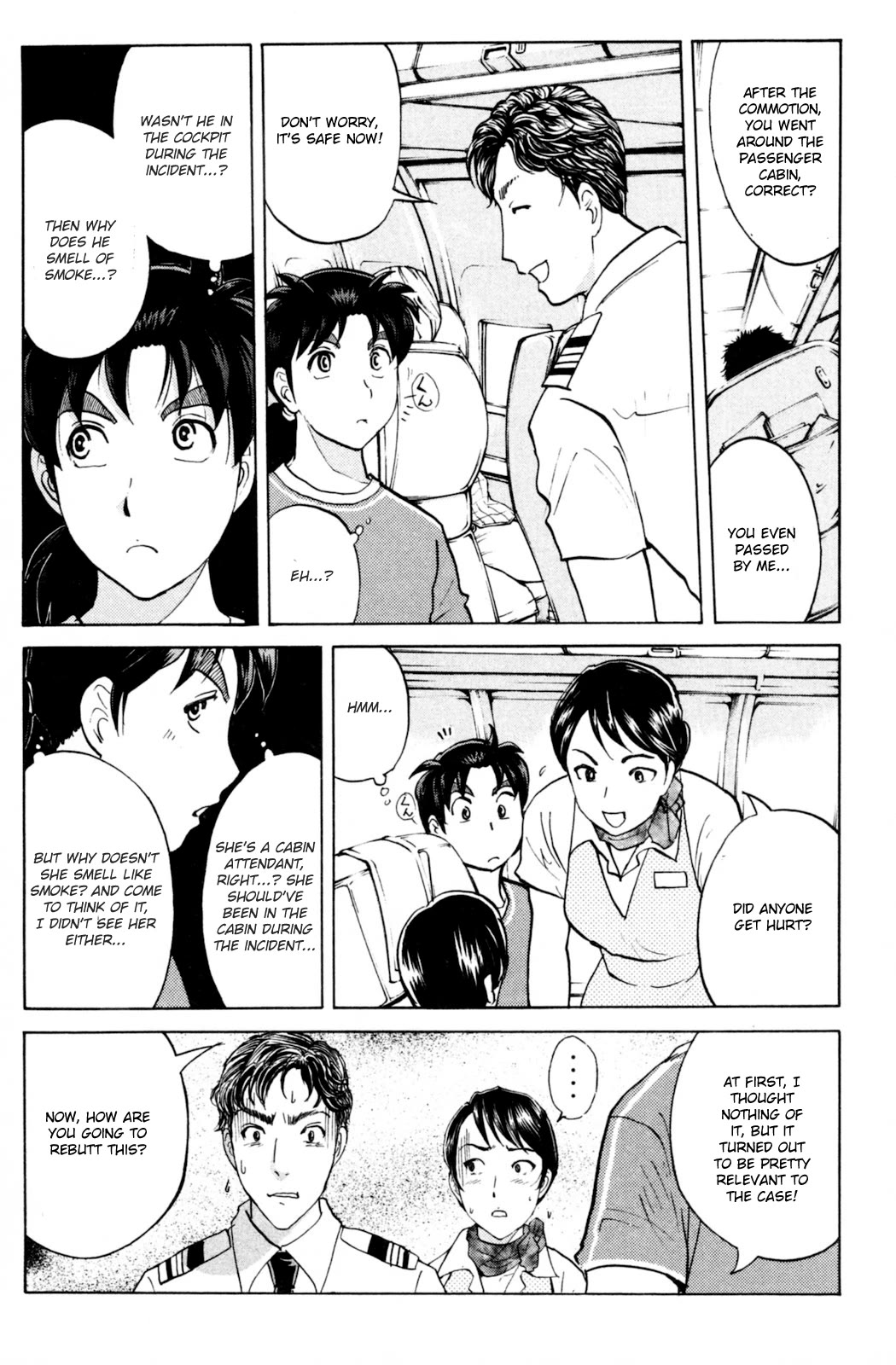Kindaichi Shounen no Jikenbo: Vanpaia Densetsu Satsujin Jiken Chapter 99 page 16 - Chapter 99: Murder at 10,000 Metres 3