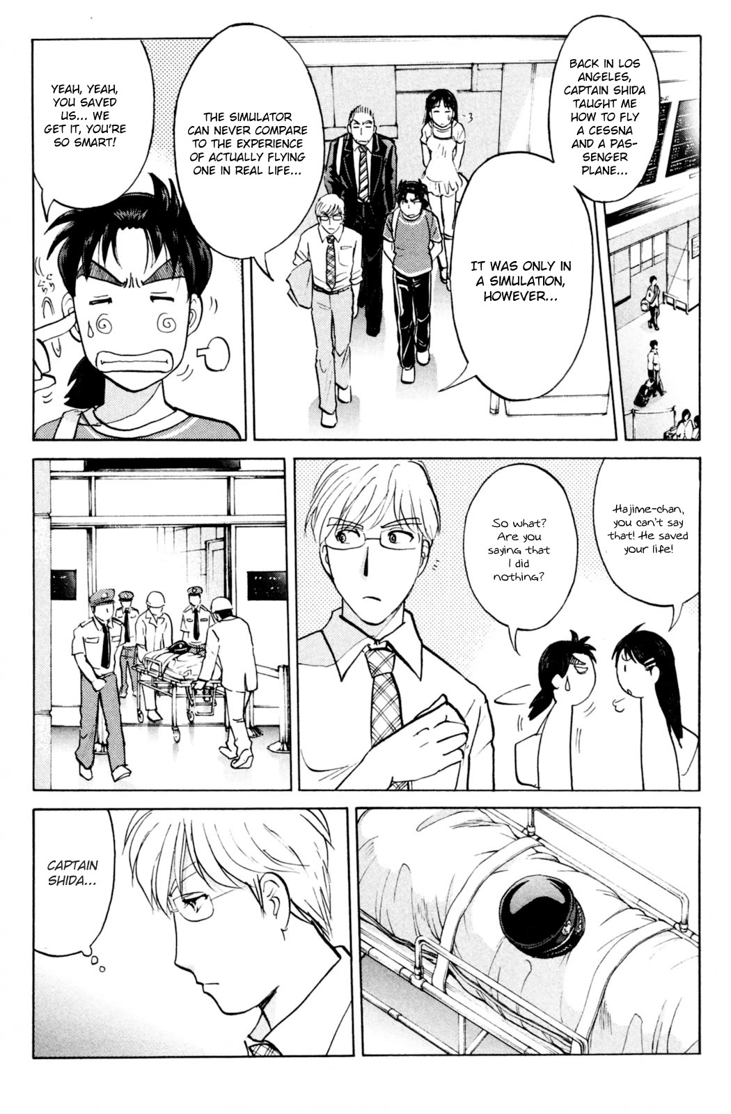 Kindaichi Shounen no Jikenbo: Vanpaia Densetsu Satsujin Jiken Chapter 99 page 27 - Chapter 99: Murder at 10,000 Metres 3