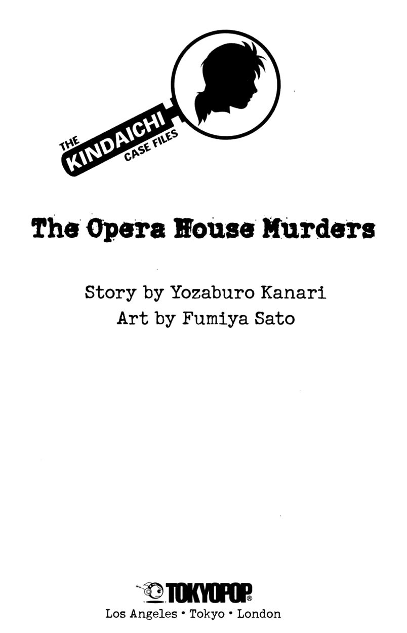 Kindaichi Shounen no Jikenbo Chapter 1 page 4 - Chapter 1: (File 1) The Opera House Murders (1)