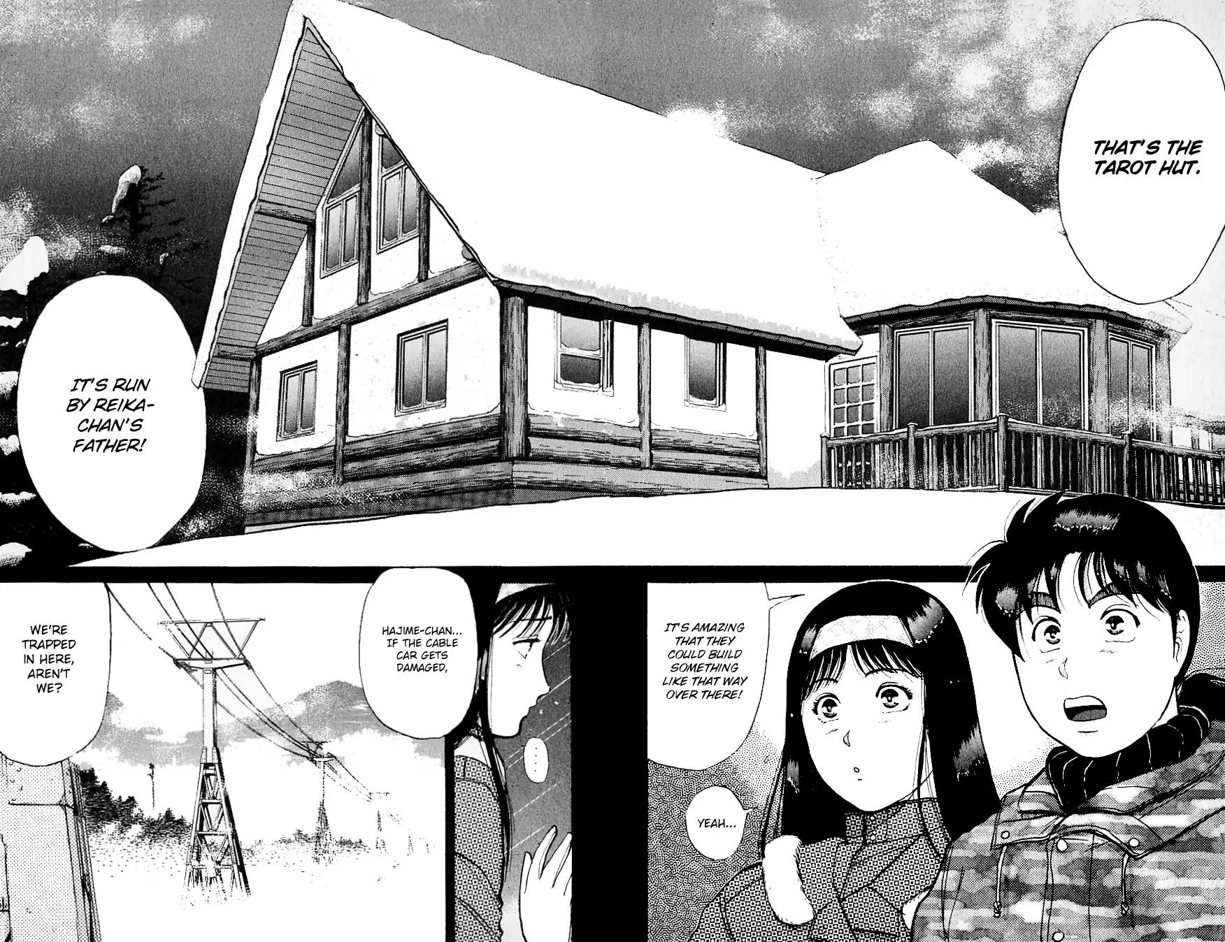 Kindaichi Shounen no Jikenbo Chapter 108 page 12 - Chapter 108: (File 11) Tarot Hut Murder Case (1)