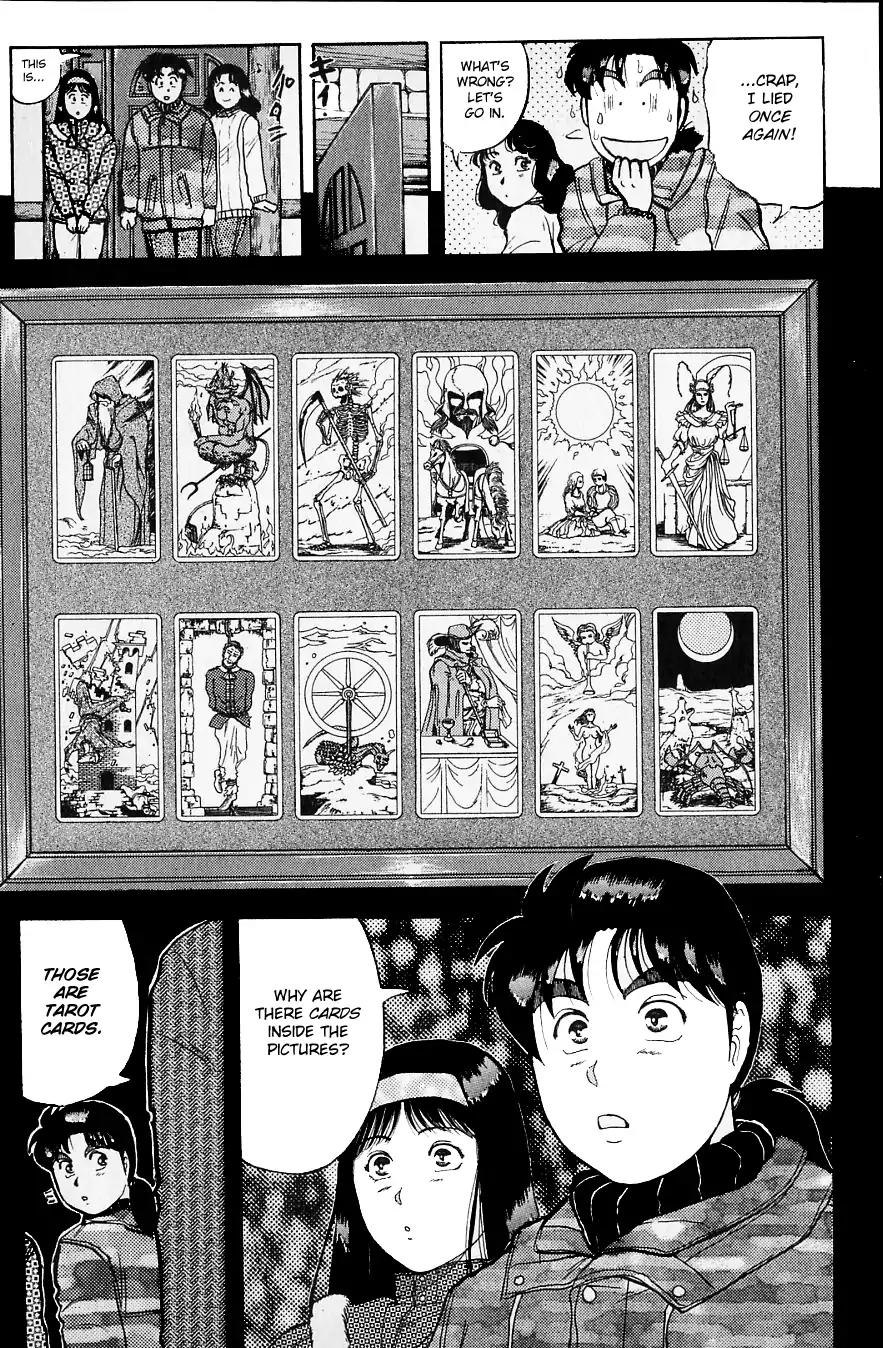 Kindaichi Shounen no Jikenbo Chapter 108 page 22 - Chapter 108: (File 11) Tarot Hut Murder Case (1)
