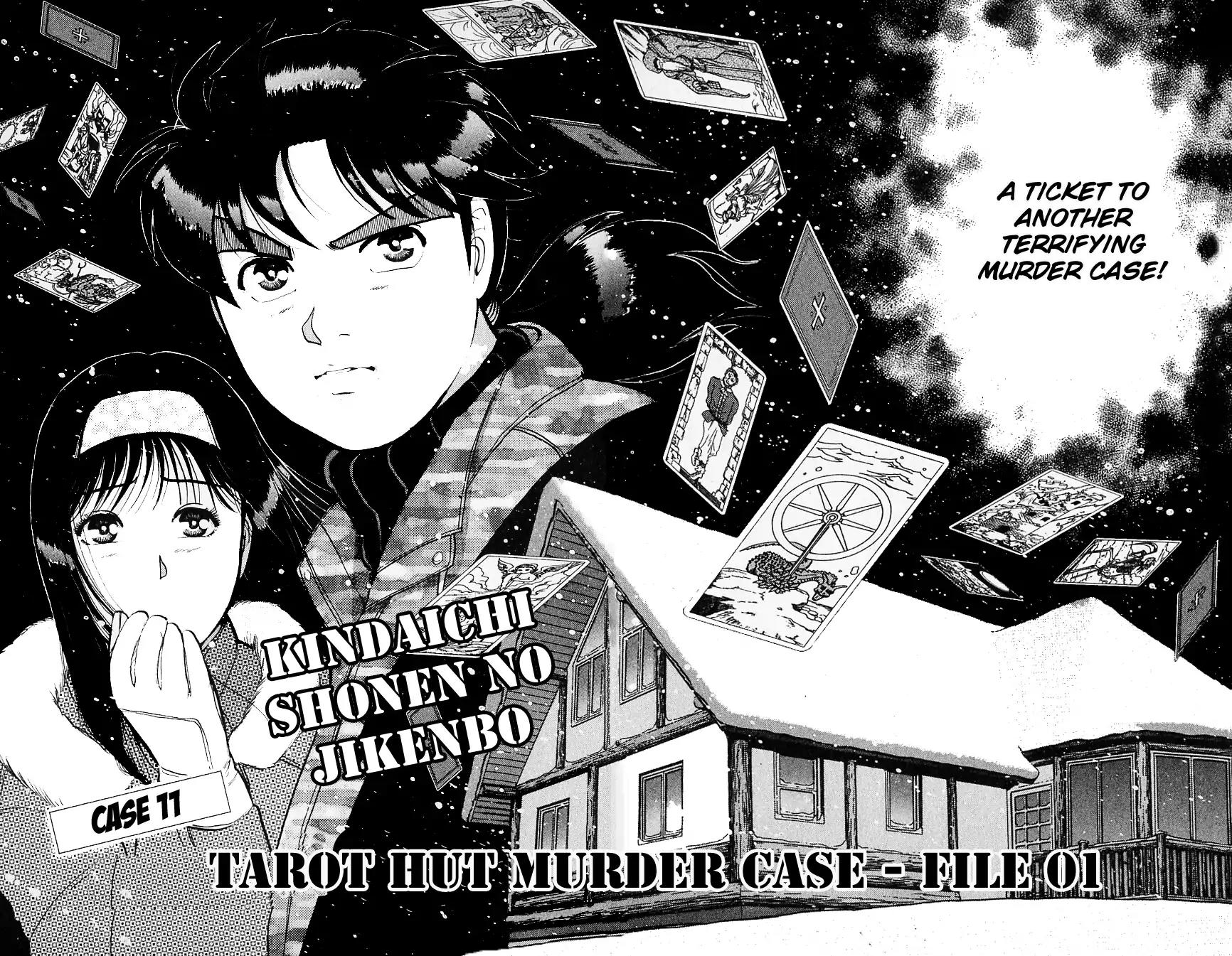 Kindaichi Shounen no Jikenbo Chapter 108 page 5 - Chapter 108: (File 11) Tarot Hut Murder Case (1)