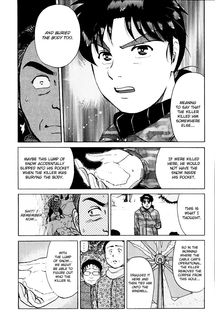 Kindaichi Shounen no Jikenbo Chapter 111 page 10 - Chapter 111: (File 11) Tarot Hut Murder Case (4)