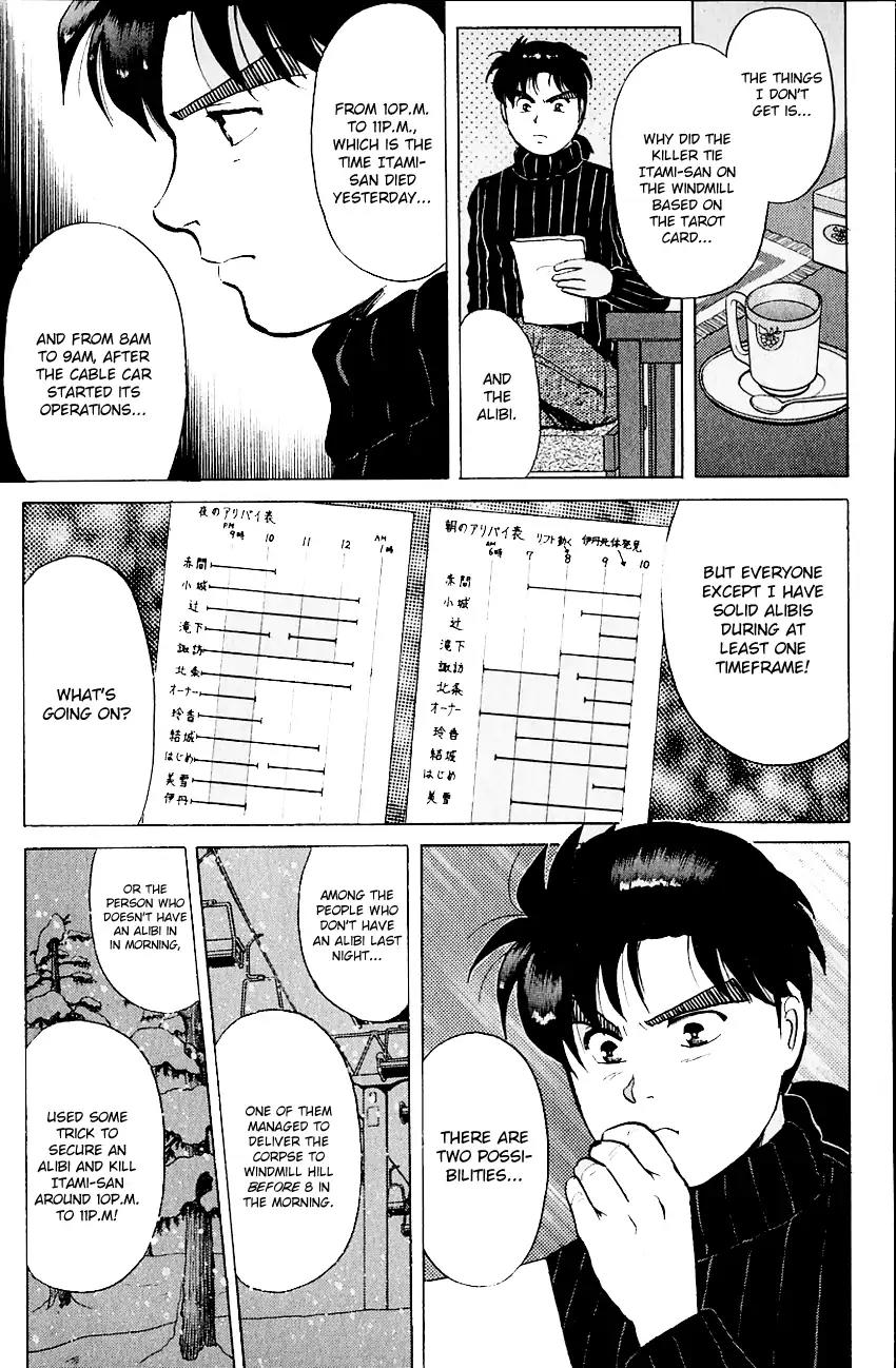 Kindaichi Shounen no Jikenbo Chapter 111 page 22 - Chapter 111: (File 11) Tarot Hut Murder Case (4)