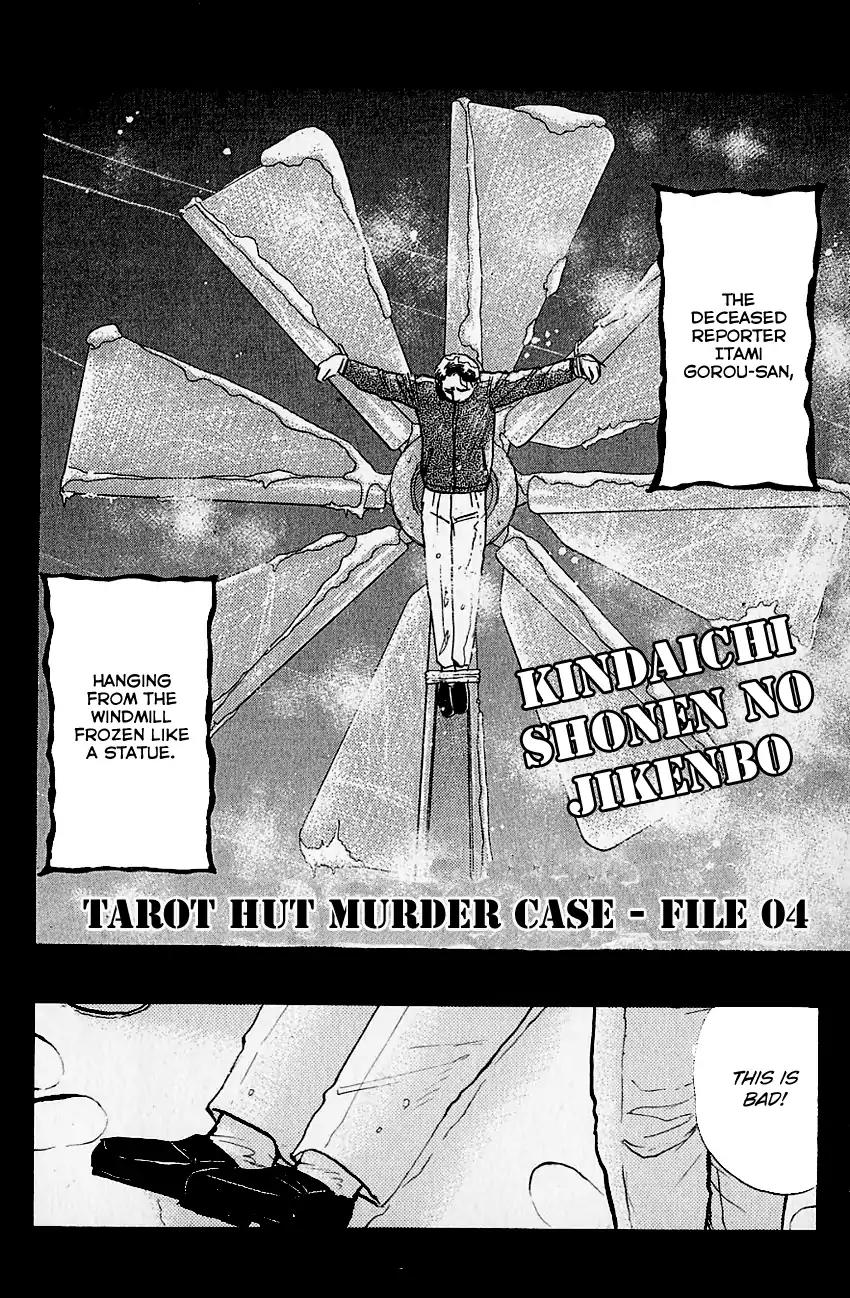Kindaichi Shounen no Jikenbo Chapter 111 page 5 - Chapter 111: (File 11) Tarot Hut Murder Case (4)