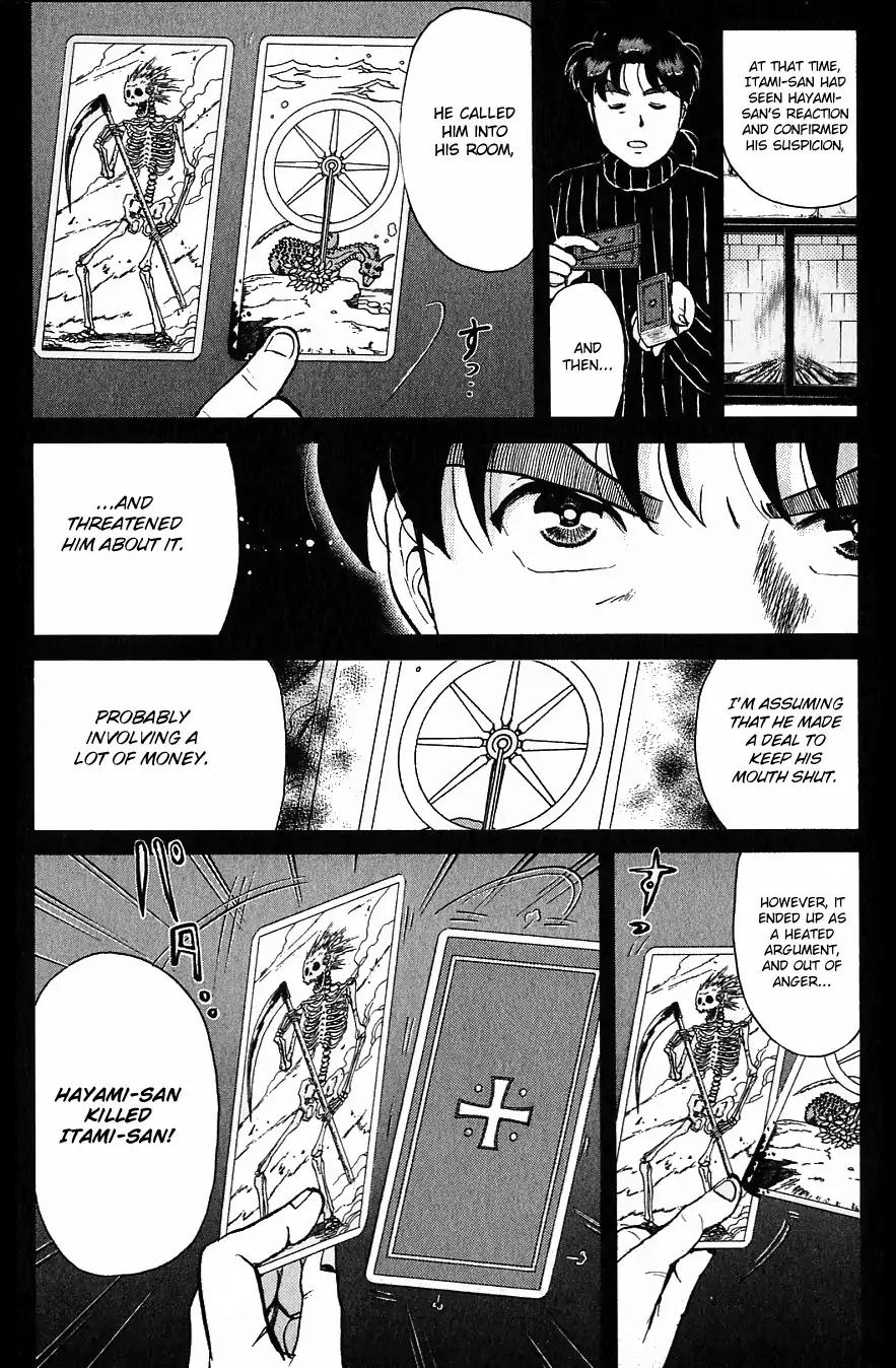 Kindaichi Shounen no Jikenbo Chapter 115 page 17 - Chapter 115: (File 11) Tarot Hut Murder Case (8)