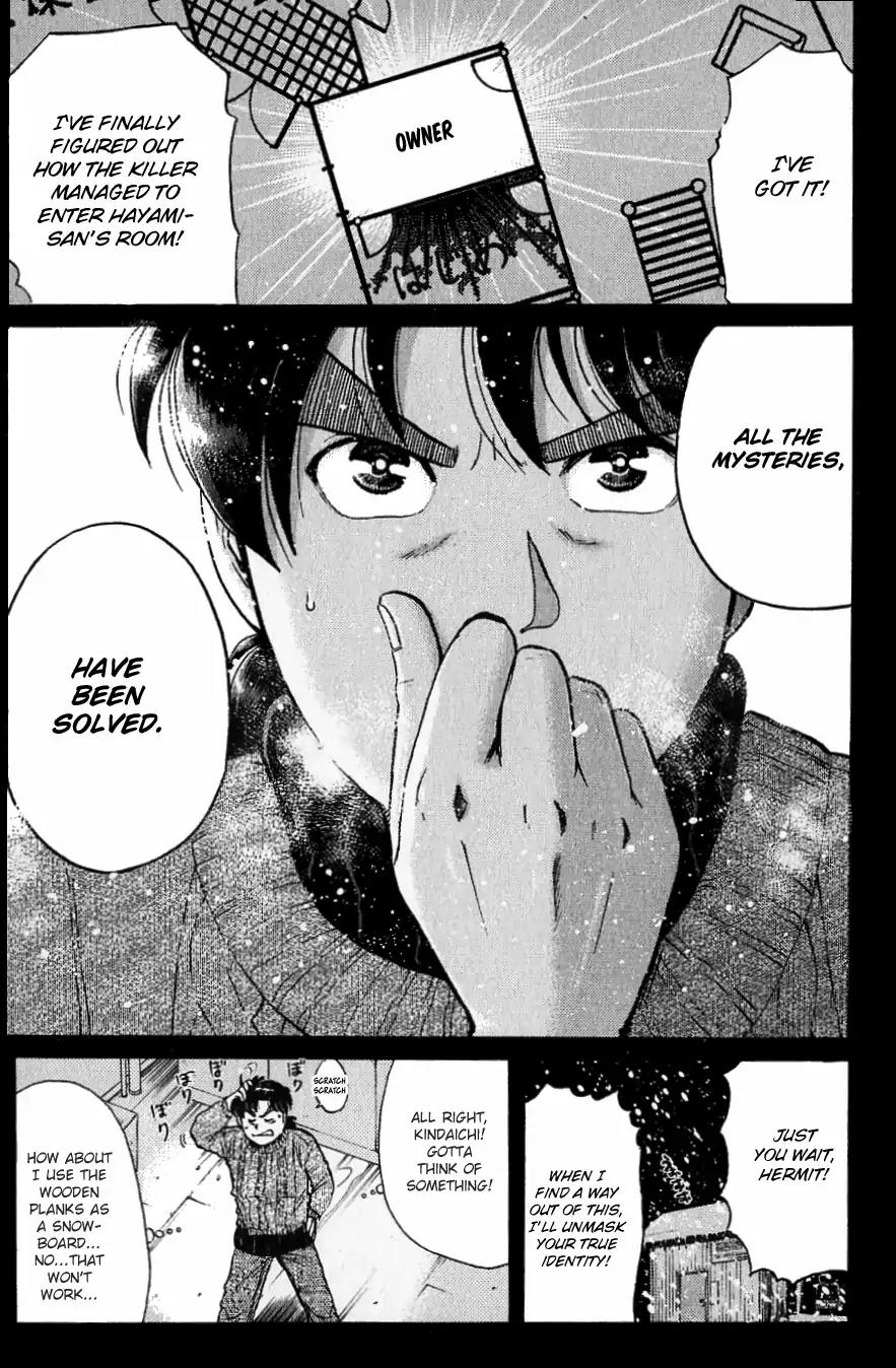 Kindaichi Shounen no Jikenbo Chapter 117 page 14 - Chapter 117: (File 11) Tarot Hut Murder Case (10)