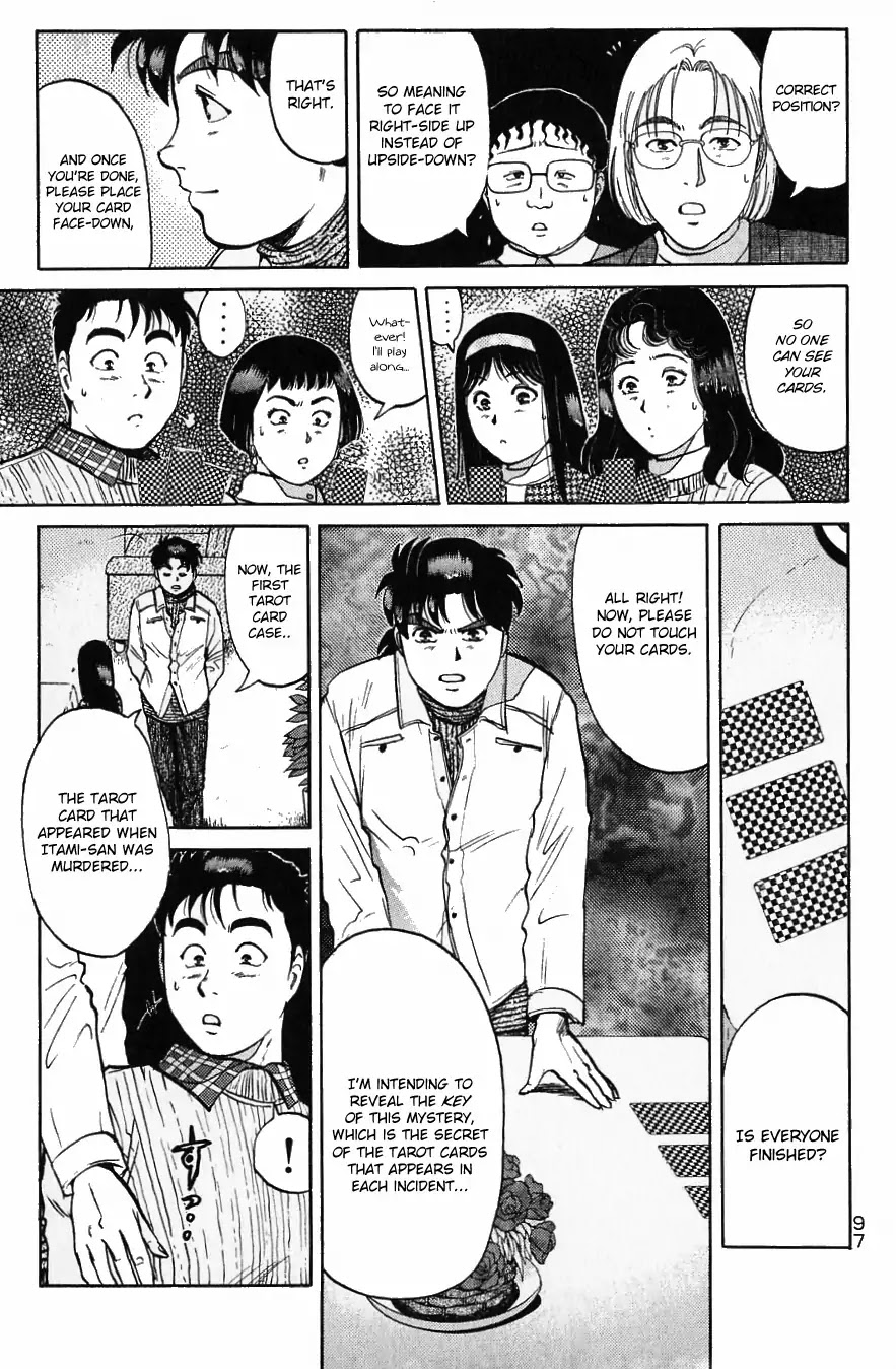 Kindaichi Shounen no Jikenbo Chapter 118 page 10 - Chapter 118: (File 11) Tarot Hut Murder Case (11)