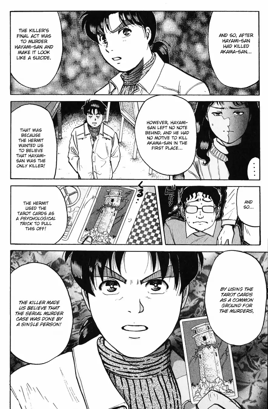 Kindaichi Shounen no Jikenbo Chapter 118 page 13 - Chapter 118: (File 11) Tarot Hut Murder Case (11)