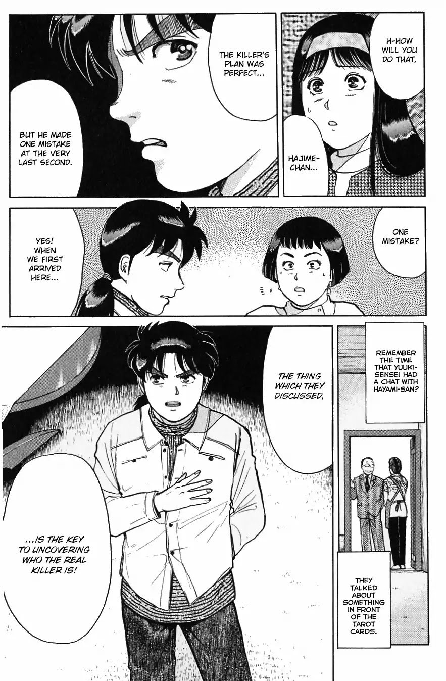 Kindaichi Shounen no Jikenbo Chapter 118 page 16 - Chapter 118: (File 11) Tarot Hut Murder Case (11)