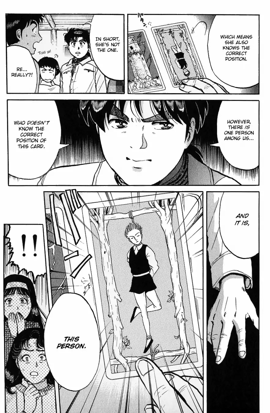 Kindaichi Shounen no Jikenbo Chapter 118 page 24 - Chapter 118: (File 11) Tarot Hut Murder Case (11)