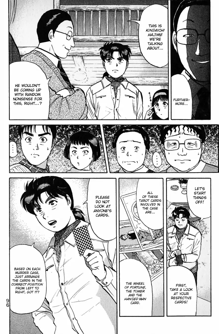 Kindaichi Shounen no Jikenbo Chapter 118 page 9 - Chapter 118: (File 11) Tarot Hut Murder Case (11)