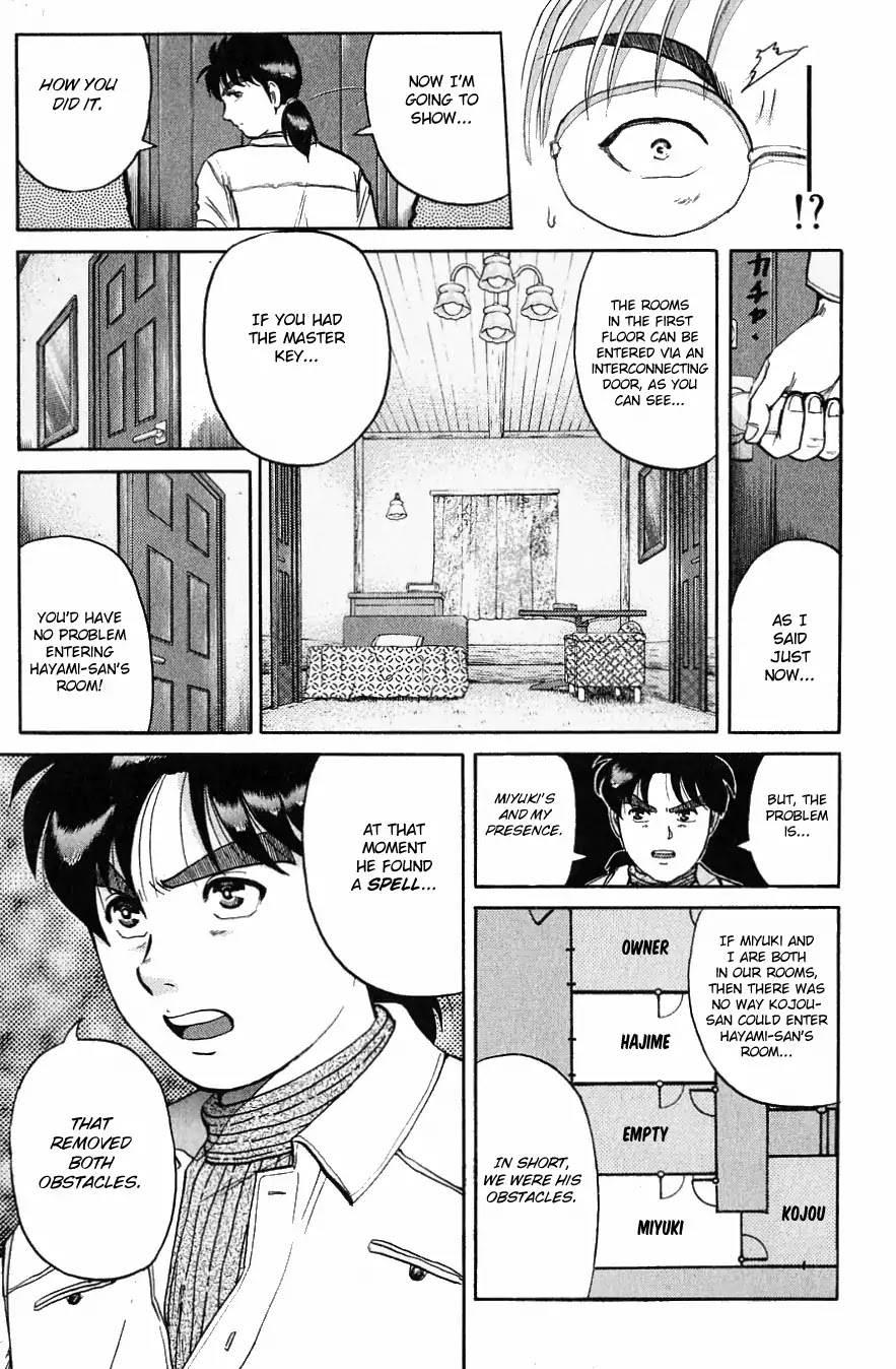 Kindaichi Shounen no Jikenbo Chapter 119 page 10 - Chapter 119: (File 11) Tarot Hut Murder Case (12)