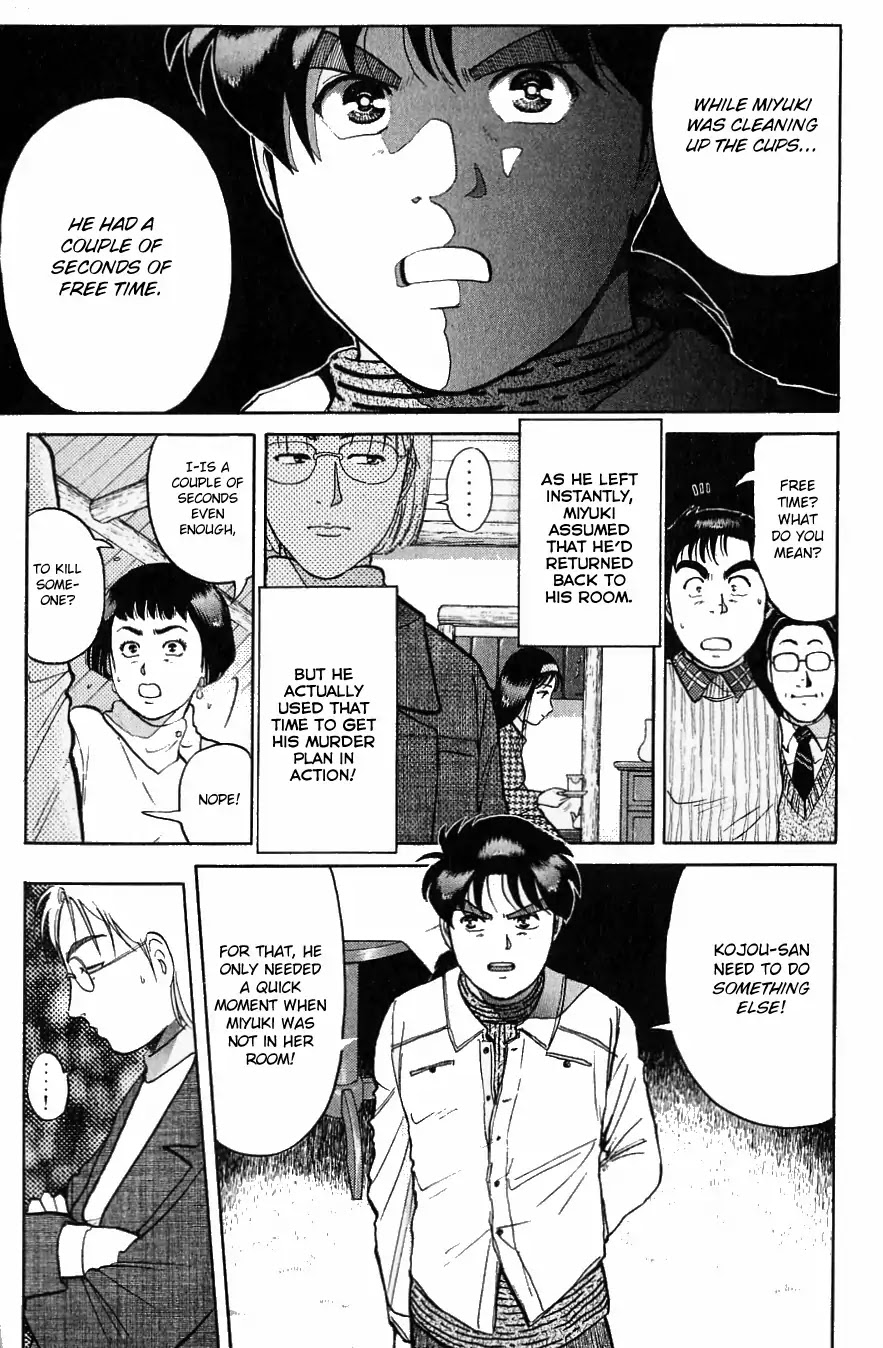Kindaichi Shounen no Jikenbo Chapter 119 page 14 - Chapter 119: (File 11) Tarot Hut Murder Case (12)