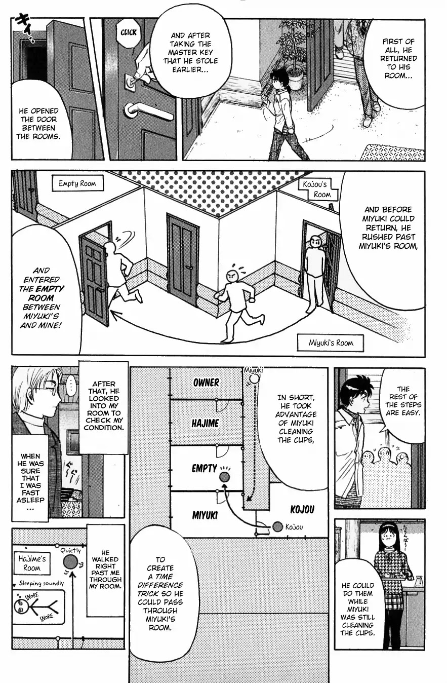 Kindaichi Shounen no Jikenbo Chapter 119 page 15 - Chapter 119: (File 11) Tarot Hut Murder Case (12)