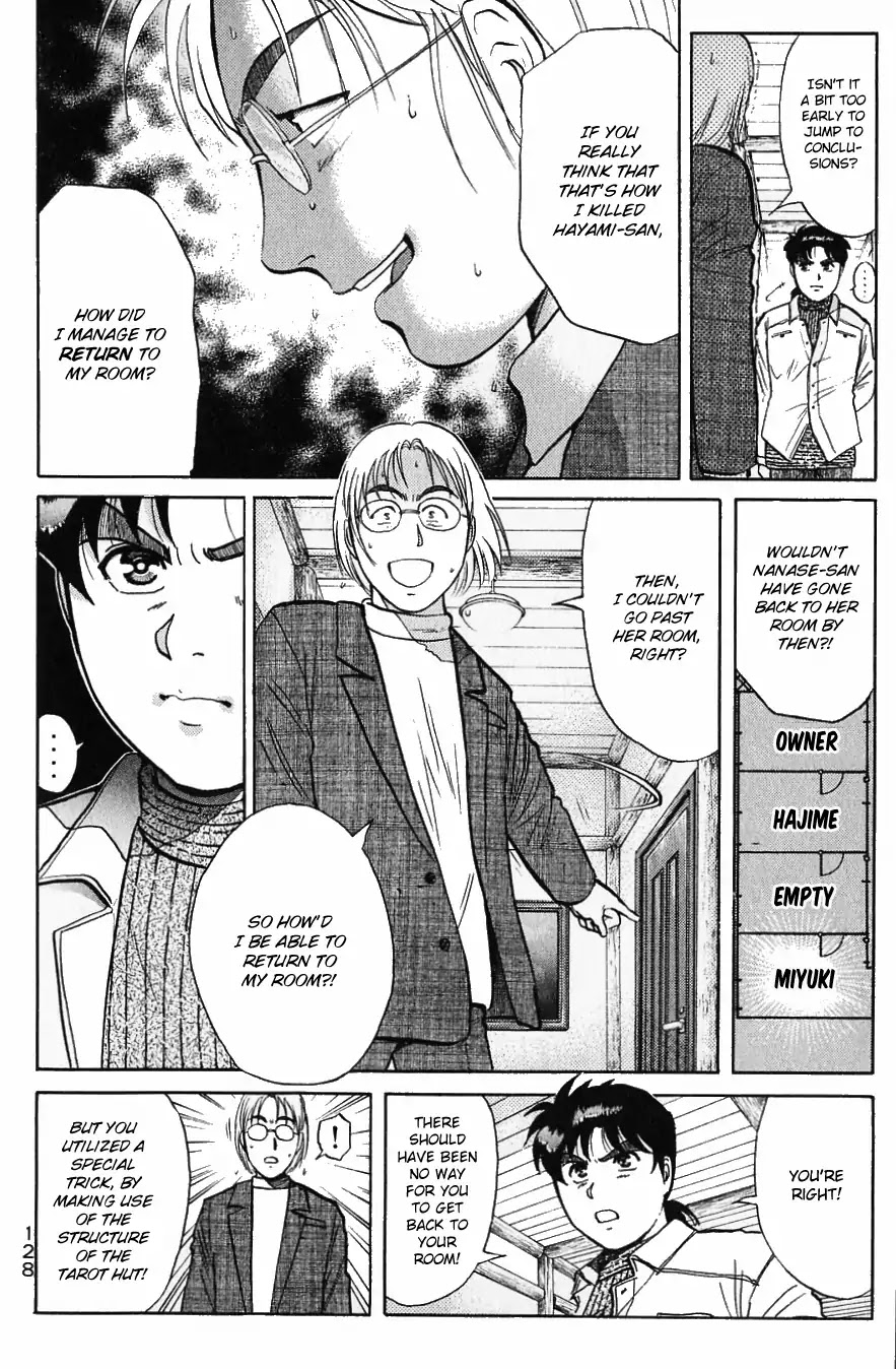 Kindaichi Shounen no Jikenbo Chapter 119 page 17 - Chapter 119: (File 11) Tarot Hut Murder Case (12)