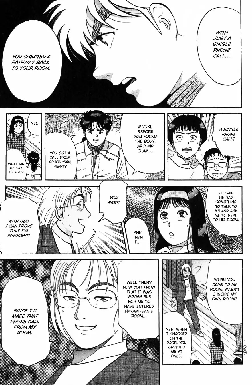 Kindaichi Shounen no Jikenbo Chapter 119 page 18 - Chapter 119: (File 11) Tarot Hut Murder Case (12)