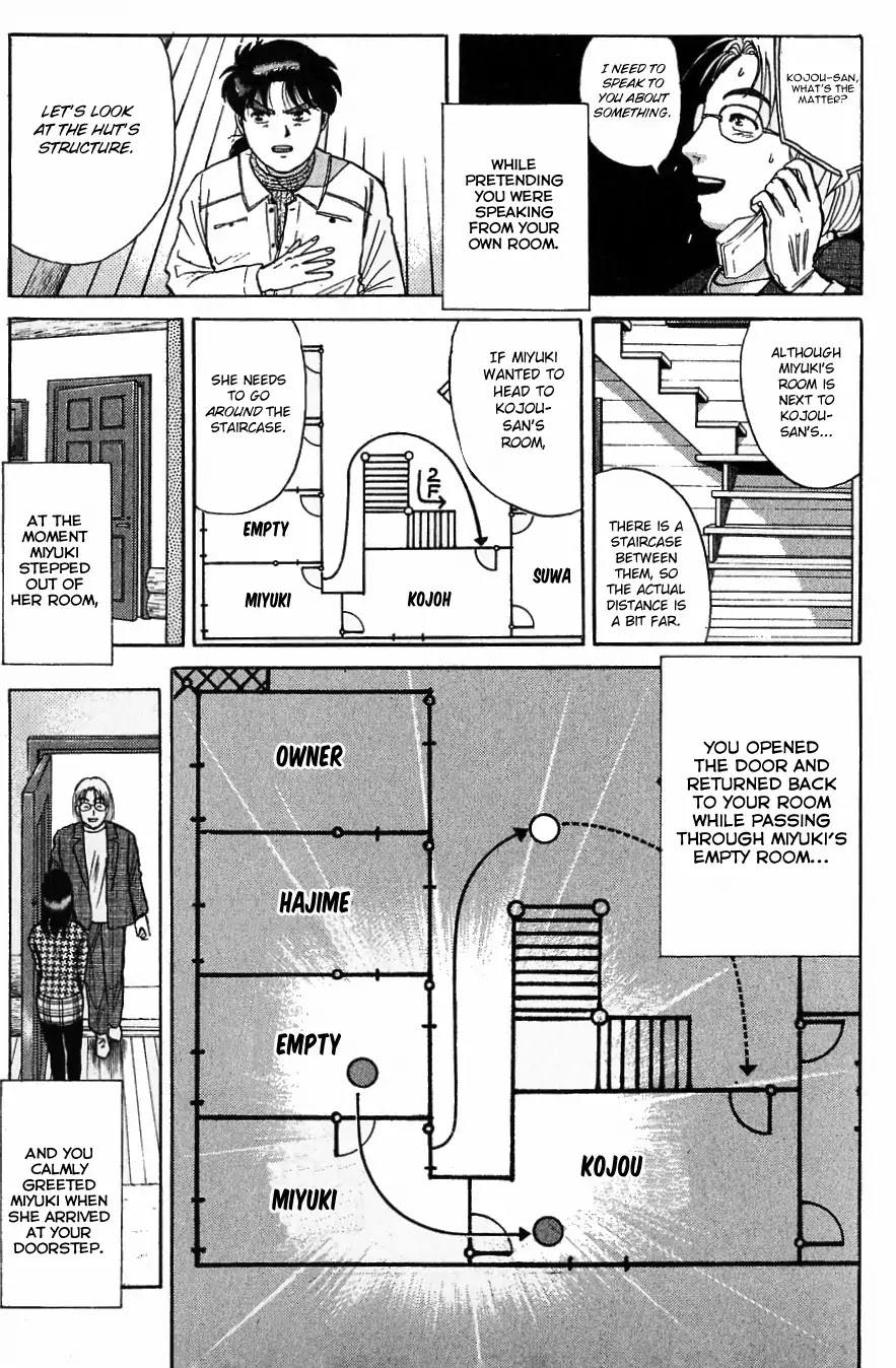 Kindaichi Shounen no Jikenbo Chapter 119 page 20 - Chapter 119: (File 11) Tarot Hut Murder Case (12)