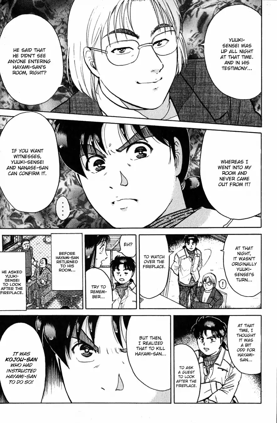 Kindaichi Shounen no Jikenbo Chapter 119 page 6 - Chapter 119: (File 11) Tarot Hut Murder Case (12)