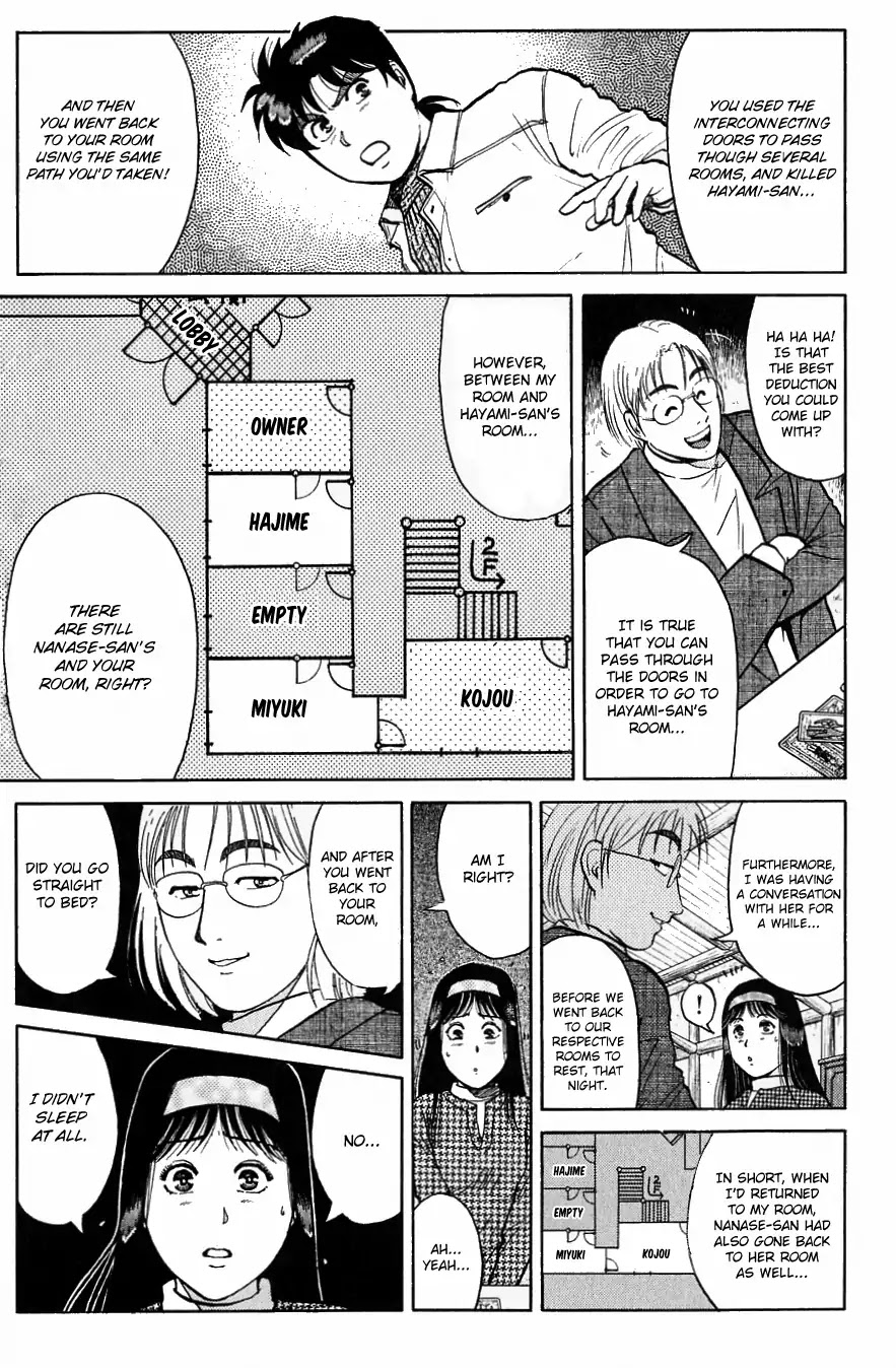 Kindaichi Shounen no Jikenbo Chapter 119 page 8 - Chapter 119: (File 11) Tarot Hut Murder Case (12)