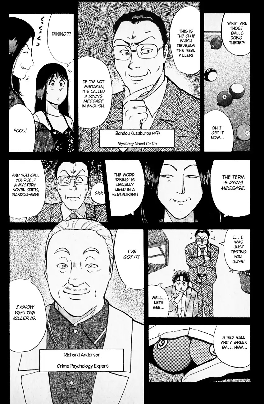 Kindaichi Shounen no Jikenbo Chapter 124 page 21 - Chapter 124: (File 12) Castle Of Wax Murder Case (03)