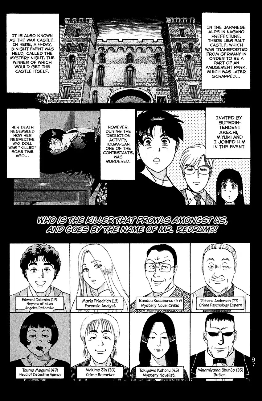 Kindaichi Shounen no Jikenbo Chapter 126 page 4 - Chapter 126: (File 12) Castle Of Wax Murder Case (05)