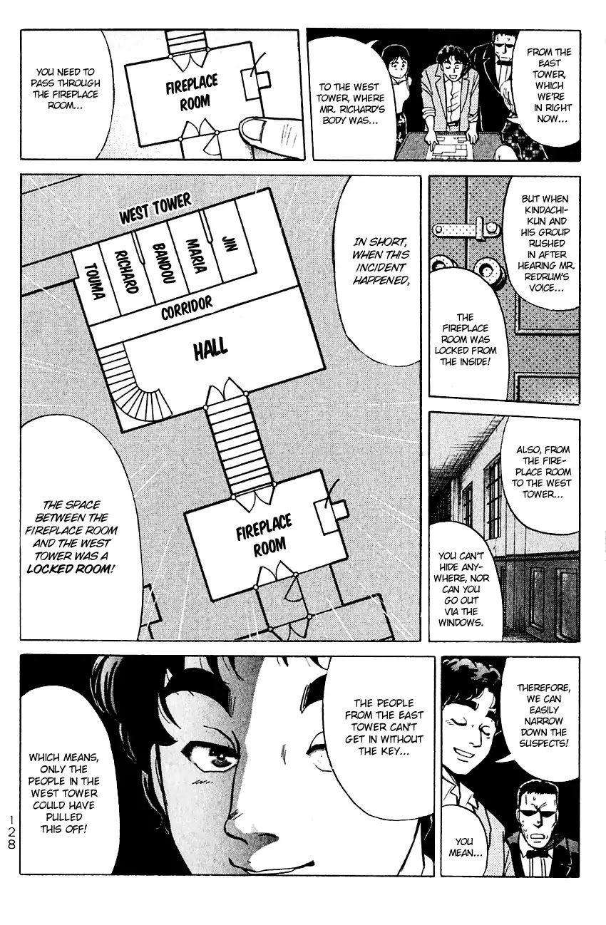Kindaichi Shounen no Jikenbo Chapter 127 page 13 - Chapter 127: (File 12) Castle Of Wax Murder Case (06)