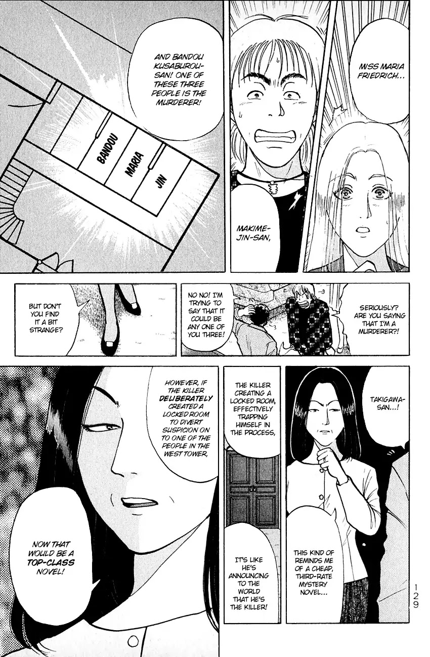 Kindaichi Shounen no Jikenbo Chapter 127 page 14 - Chapter 127: (File 12) Castle Of Wax Murder Case (06)