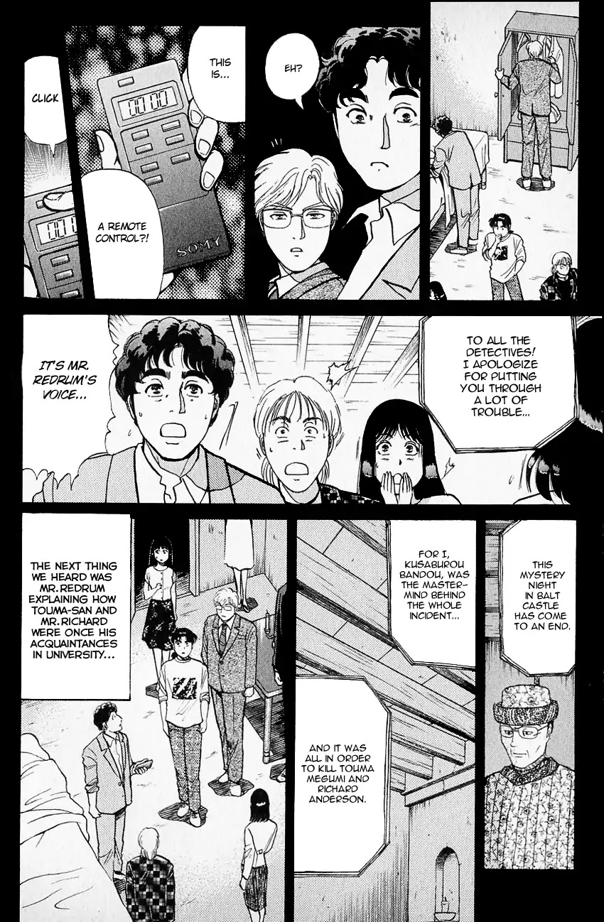 Kindaichi Shounen no Jikenbo Chapter 128 page 13 - Chapter 128: (File 12) Castle Of Wax Murder Case (07)