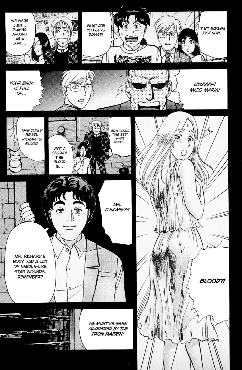 Kindaichi Shounen no Jikenbo Chapter 129 page 22 - Chapter 129: (File 12) Castle Of Wax Murder Case (08)