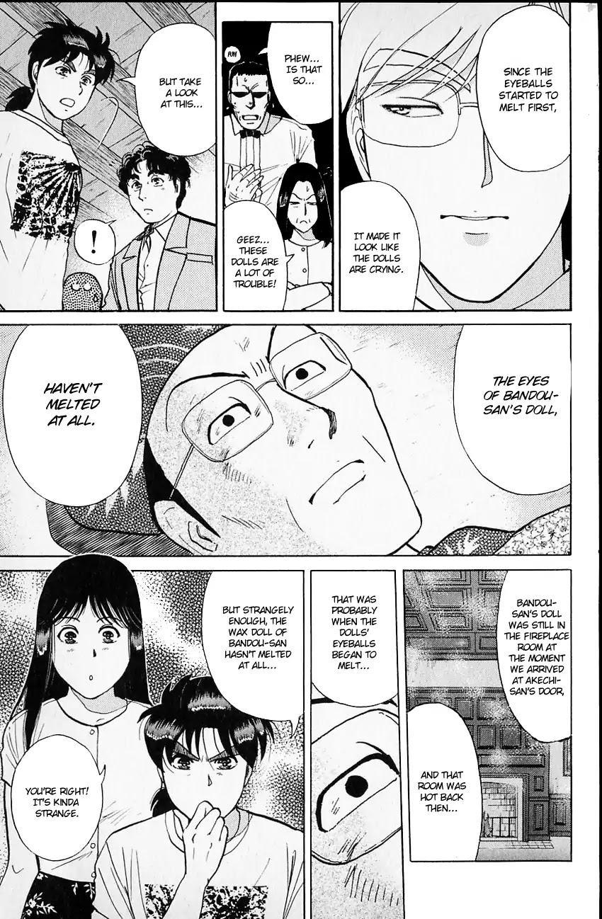 Kindaichi Shounen no Jikenbo Chapter 130 page 10 - Chapter 130: (File 12) Castle Of Wax Murder Case (09)