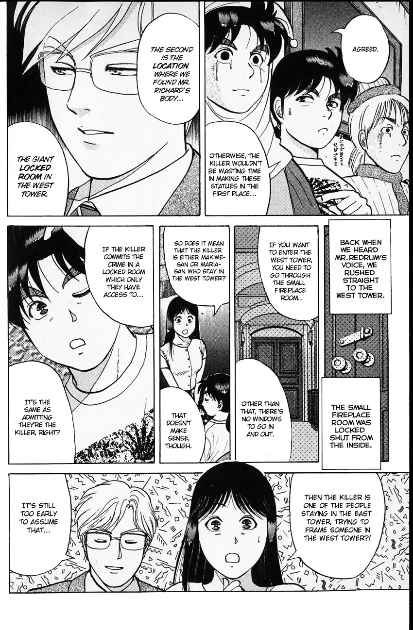 Kindaichi Shounen no Jikenbo Chapter 130 page 13 - Chapter 130: (File 12) Castle Of Wax Murder Case (09)