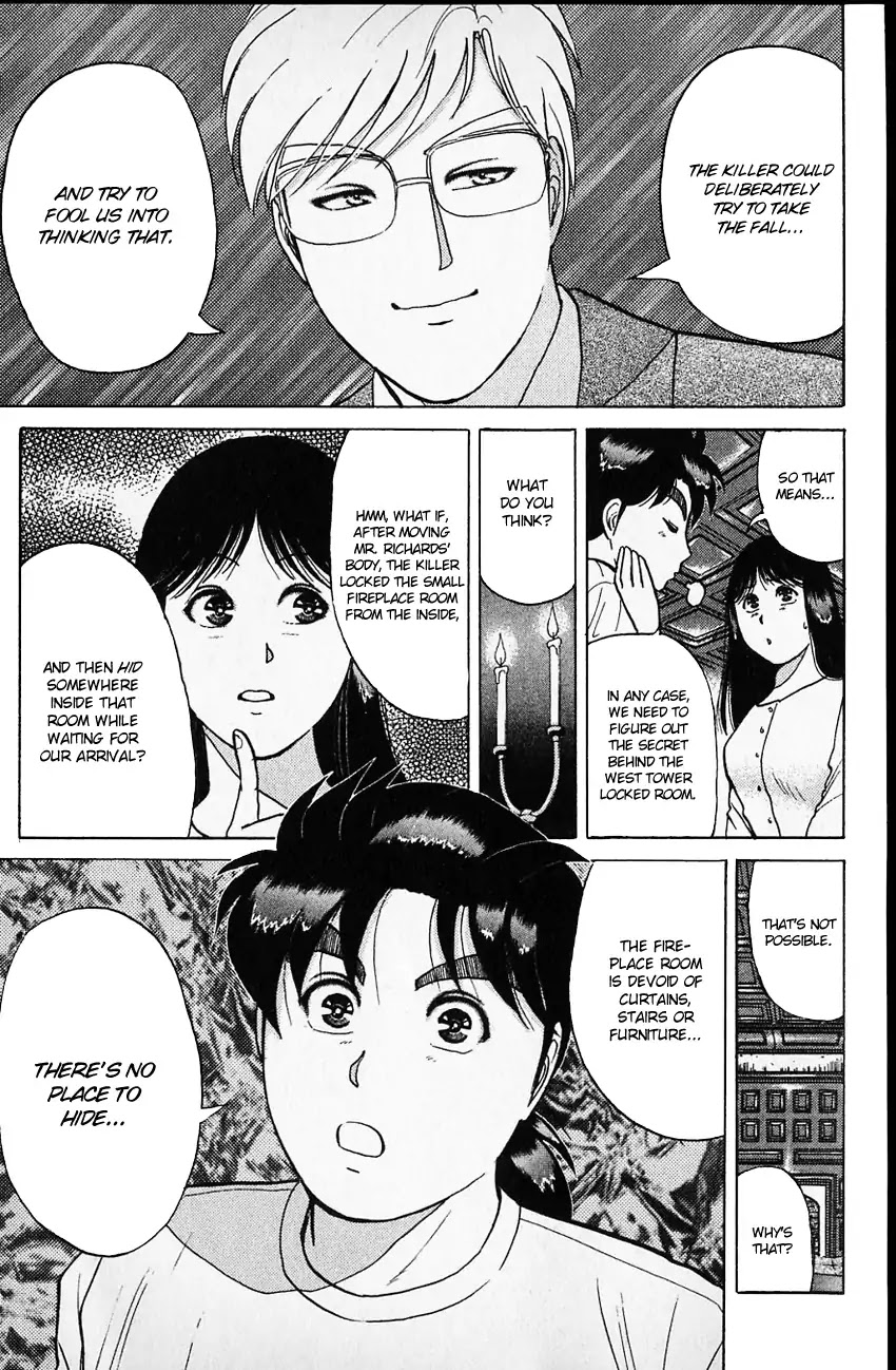 Kindaichi Shounen no Jikenbo Chapter 130 page 14 - Chapter 130: (File 12) Castle Of Wax Murder Case (09)