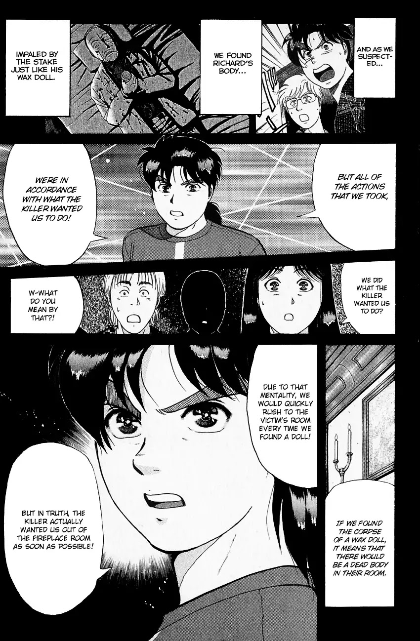 Kindaichi Shounen no Jikenbo Chapter 131 page 10 - Chapter 131: (File 12) Castle Of Wax Murder Case (10)