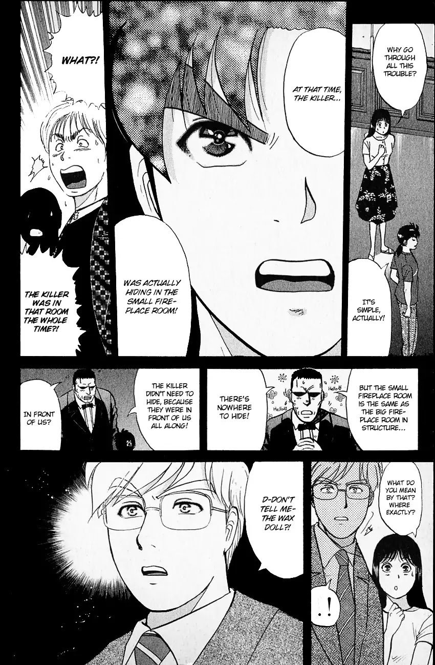 Kindaichi Shounen no Jikenbo Chapter 131 page 11 - Chapter 131: (File 12) Castle Of Wax Murder Case (10)