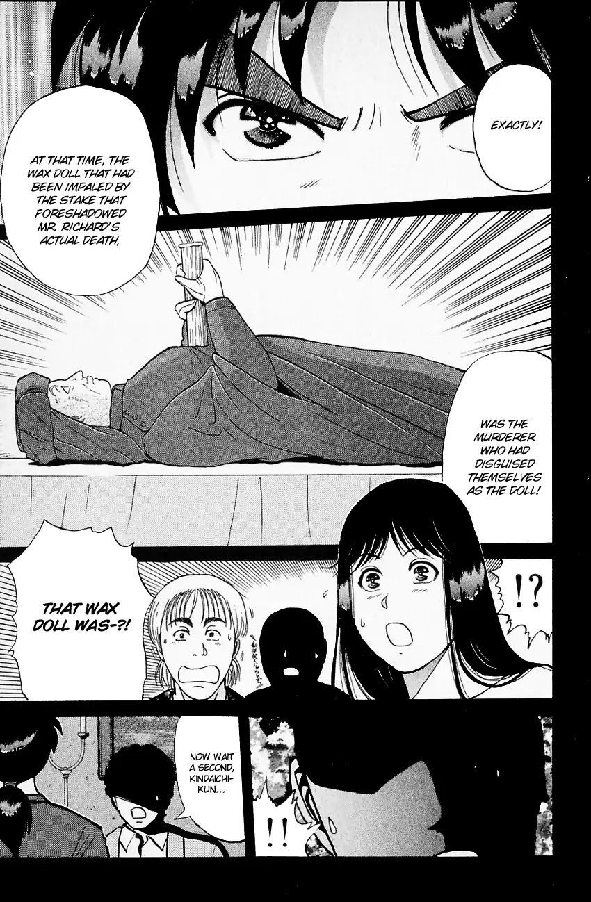 Kindaichi Shounen no Jikenbo Chapter 131 page 12 - Chapter 131: (File 12) Castle Of Wax Murder Case (10)