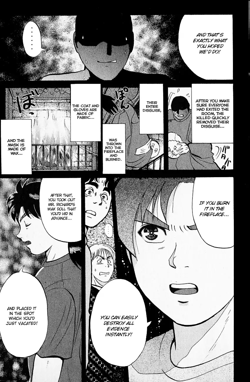 Kindaichi Shounen no Jikenbo Chapter 131 page 14 - Chapter 131: (File 12) Castle Of Wax Murder Case (10)
