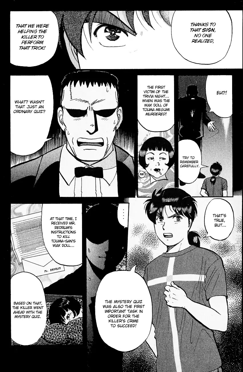 Kindaichi Shounen no Jikenbo Chapter 131 page 7 - Chapter 131: (File 12) Castle Of Wax Murder Case (10)