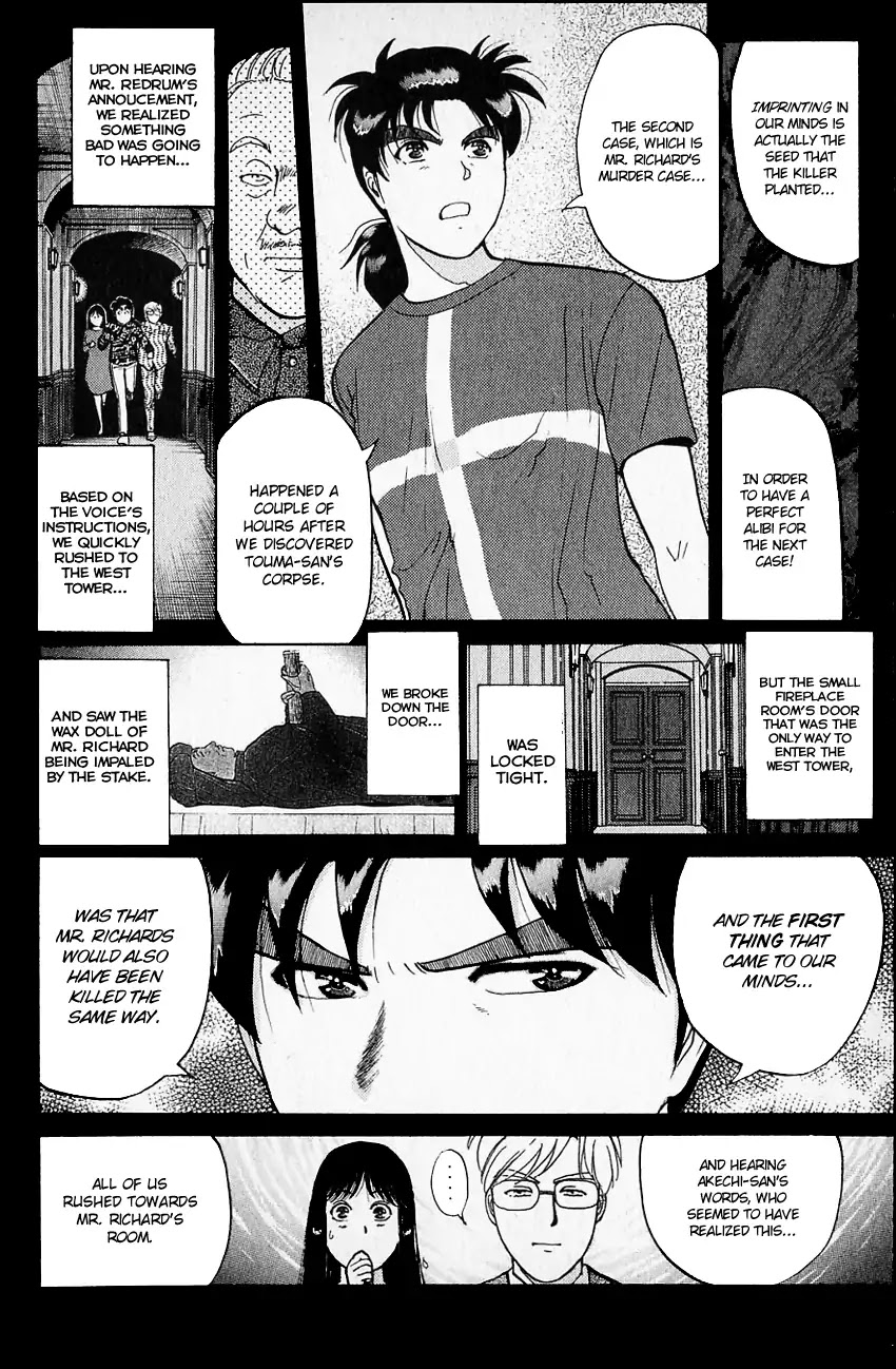 Kindaichi Shounen no Jikenbo Chapter 131 page 9 - Chapter 131: (File 12) Castle Of Wax Murder Case (10)