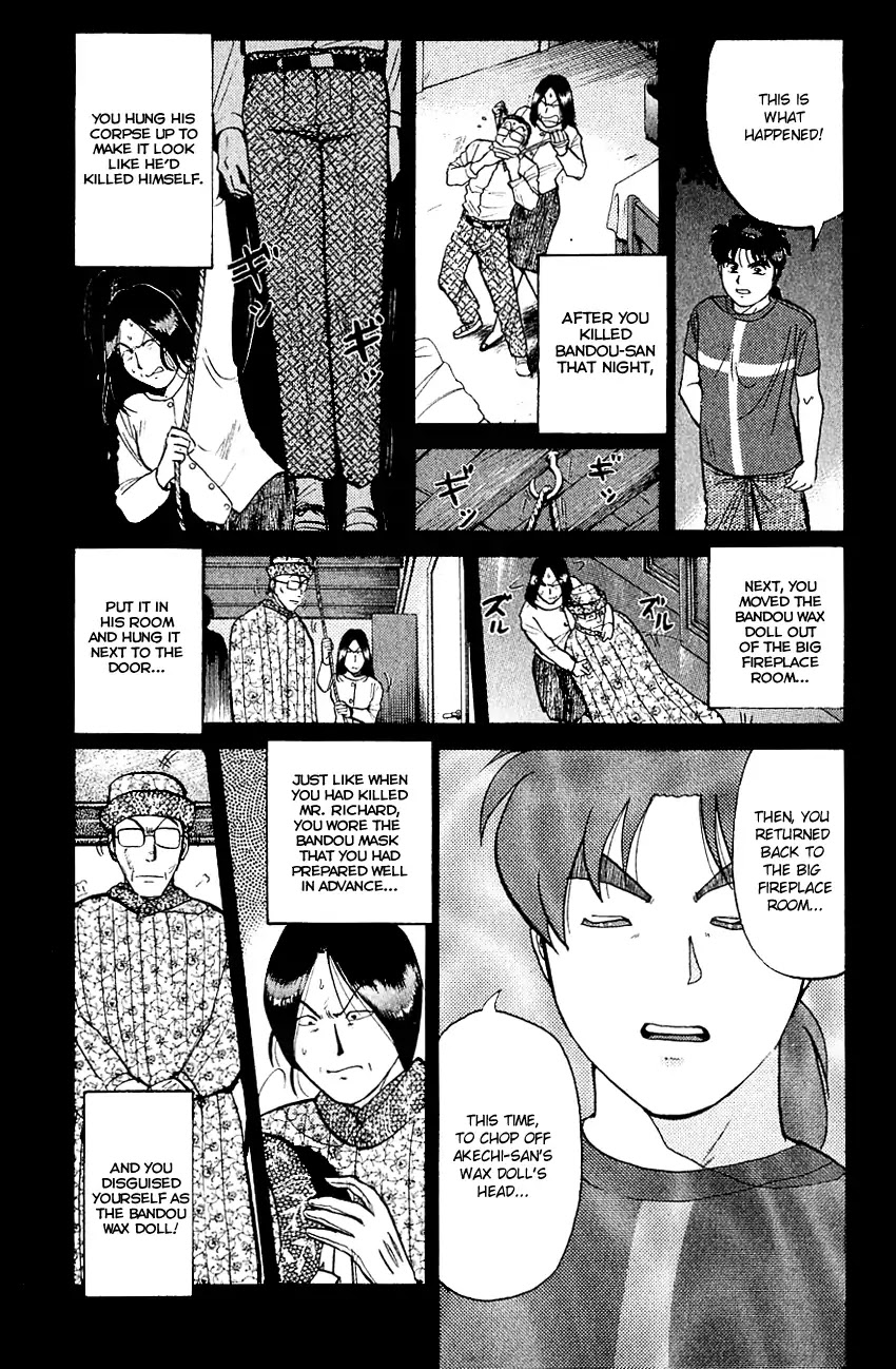 Kindaichi Shounen no Jikenbo Chapter 132 page 10 - Chapter 132: (File 12) Castle Of Wax Murder Case (11)