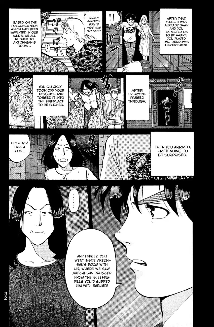 Kindaichi Shounen no Jikenbo Chapter 132 page 11 - Chapter 132: (File 12) Castle Of Wax Murder Case (11)