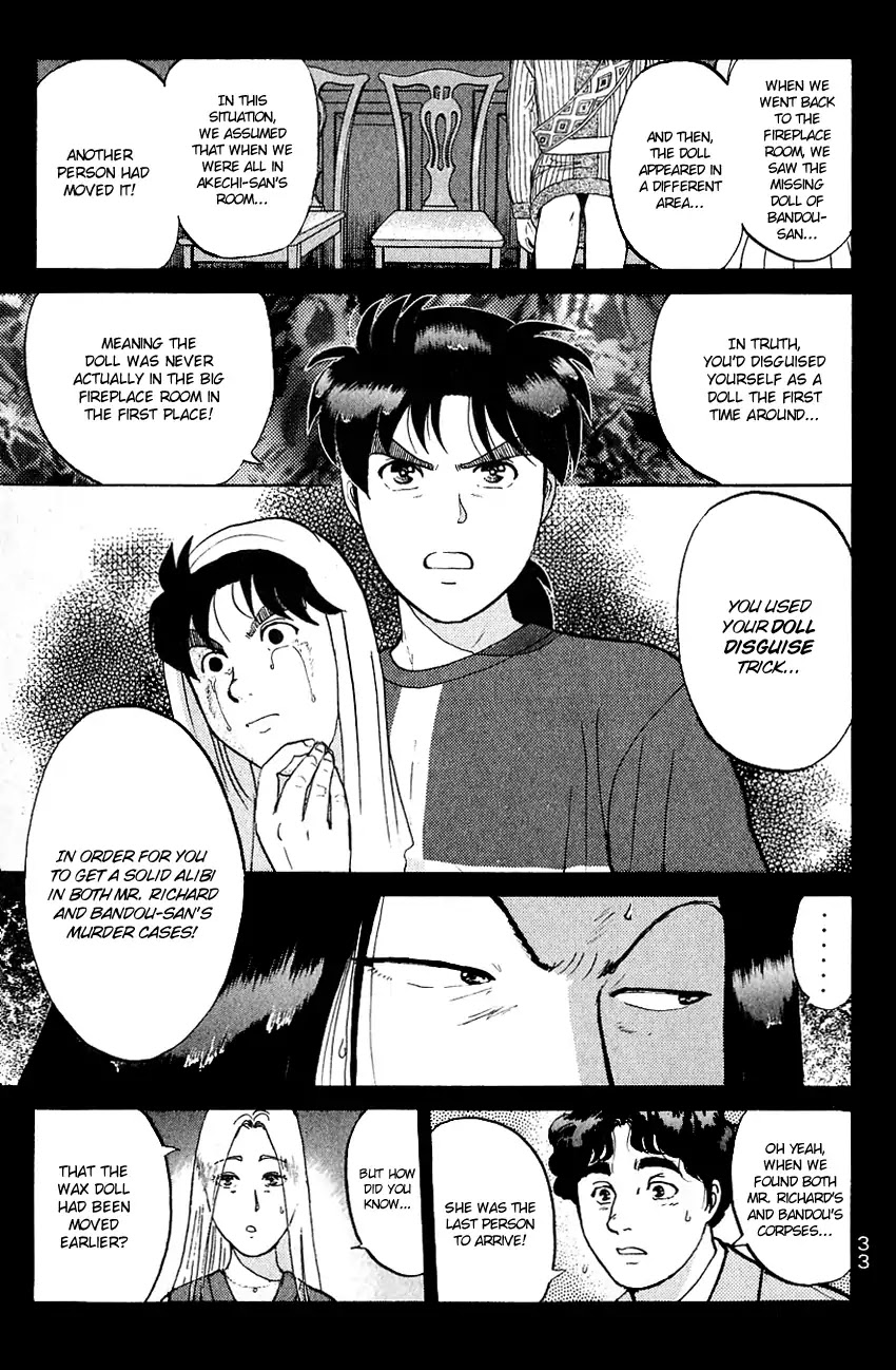 Kindaichi Shounen no Jikenbo Chapter 132 page 12 - Chapter 132: (File 12) Castle Of Wax Murder Case (11)