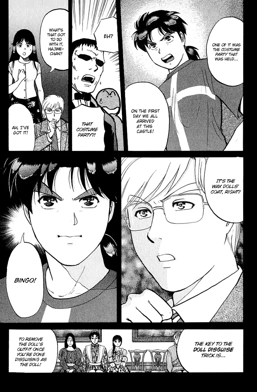 Kindaichi Shounen no Jikenbo Chapter 132 page 14 - Chapter 132: (File 12) Castle Of Wax Murder Case (11)