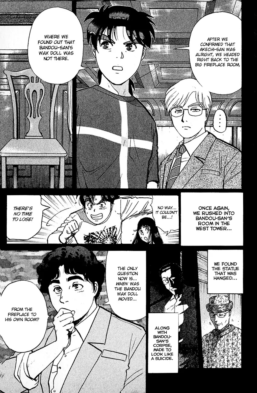 Kindaichi Shounen no Jikenbo Chapter 132 page 6 - Chapter 132: (File 12) Castle Of Wax Murder Case (11)