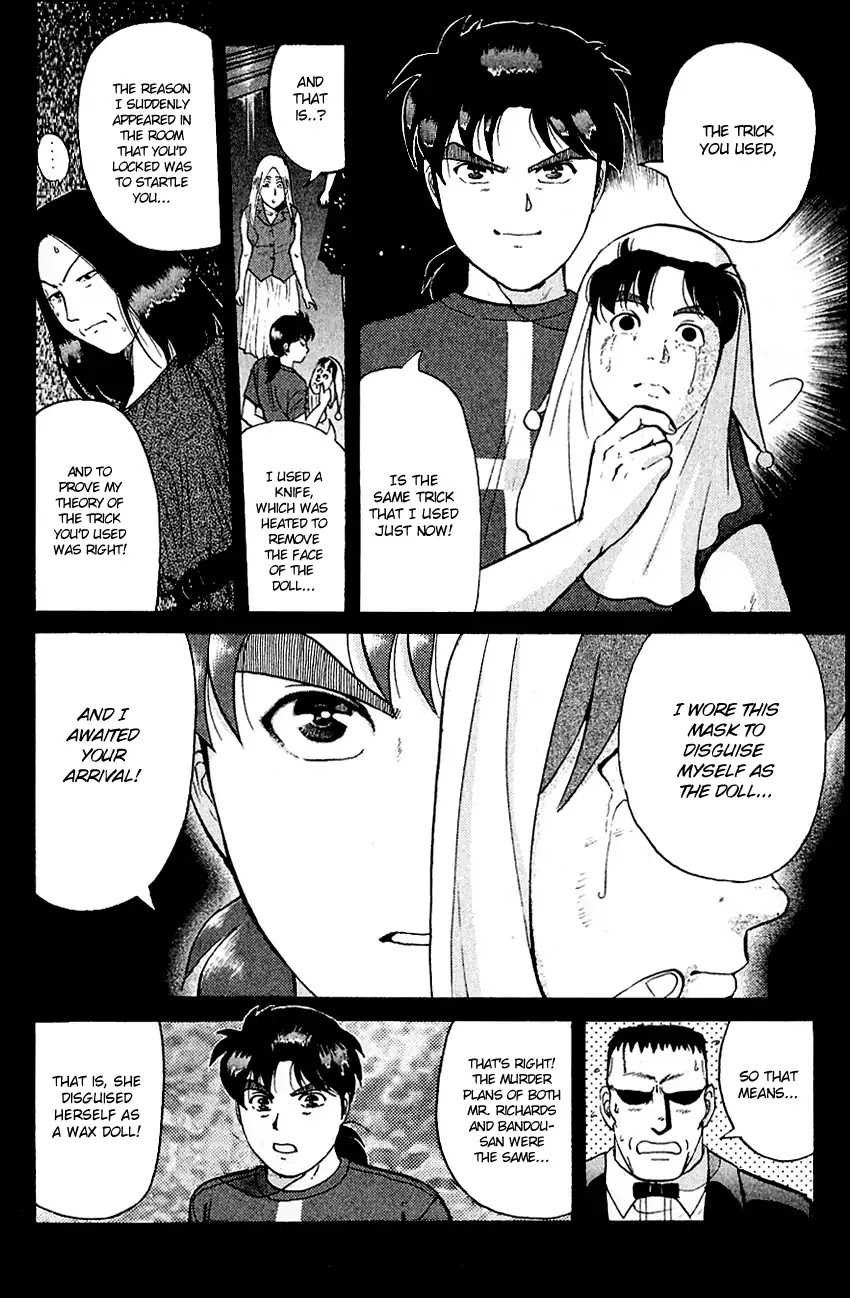 Kindaichi Shounen no Jikenbo Chapter 132 page 9 - Chapter 132: (File 12) Castle Of Wax Murder Case (11)